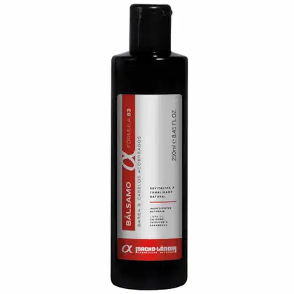 Imagem do produto Macho-Lândia Fórmula 84 - Bálsamo Para Barba e Cabelos Ruivos 200ml