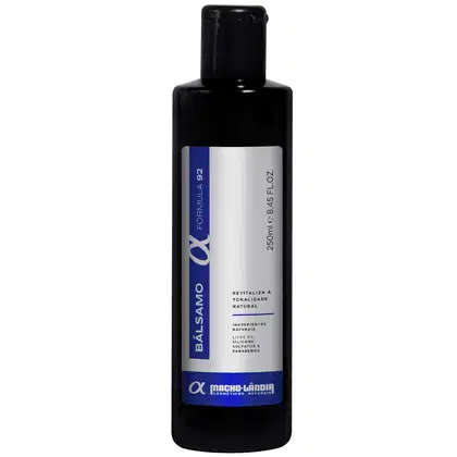 Imagem do produto Macho-Lândia Fórmula 92 - Bálsamo Para Barba e Cabelos Grisalhos 200ml