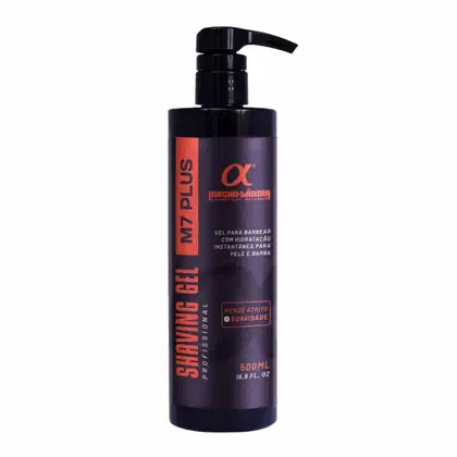 Imagem do produto Macho-lândia Cheiving Gel Transparente - Gel de Barbear 500ml