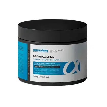 Imagem do produto Máscara Macho-Lândia Vital Nutri Hair Nutrição Profunda Profissional 500g