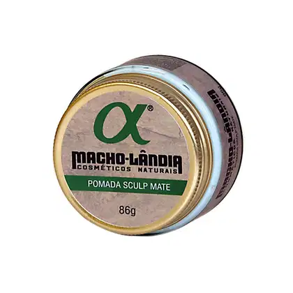 Imagem do produto Pomada para cabelo Macho-Lândia Fibrosa Fix 007 Sculp Mate 86g