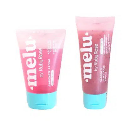 Imagem do produto Kit Sabonete Facial + Sabonete esfoliante Melu by Ruby Rose Cor:2 - TUTTI FRUTTI