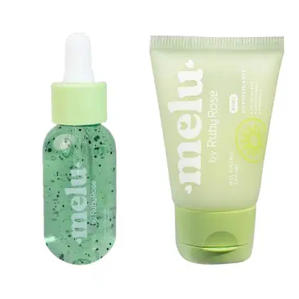 Imagem do produto Kit Sérum + Creme facial Melu by Ruby Rose Tipo:Antioxidante/Kiwi