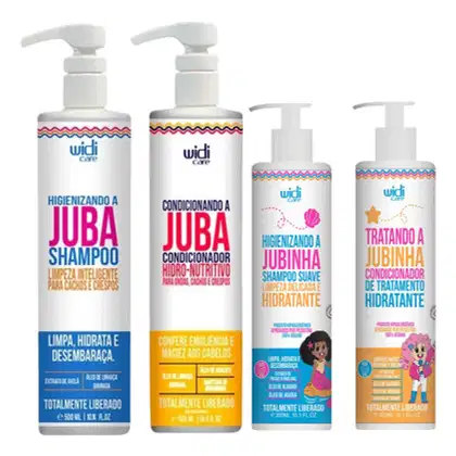 Imagem do produto Kit Widi Care Shampoo E Condicionador Juba E Jubinha 4 Itens