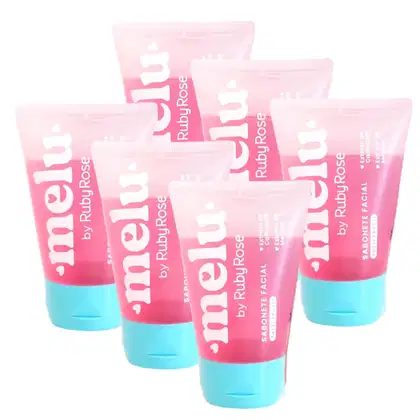 Imagem do produto Kit Box Sabonete Facial Melu by Ruby Rose 6 unidades Aroma:Tutti Frutti