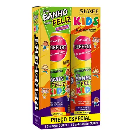 Imagem do produto Kit Skafe Regefort Que Banho Mais Feliz Duo (2 Produtos)