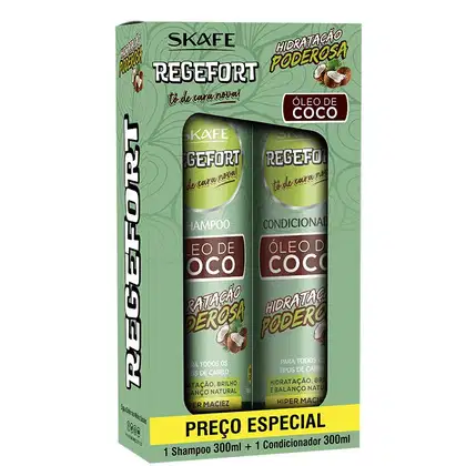 Imagem do produto Kit Skafe Regefort Óleo de Coco Duo (2 Produtos)