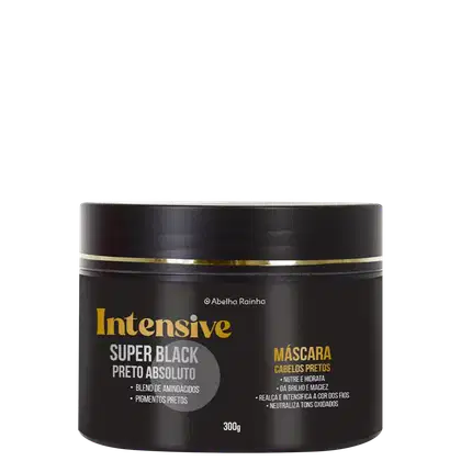 Imagem do produto Abelha Rainha Intensive Super Black Preto Absoluto - Máscara Matizadora 300g