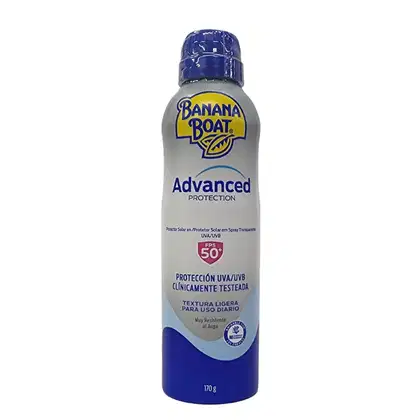 Imagem do produto Banana Boat Advanced Protection FPS 50 - Protetor Solar em Spray 170g