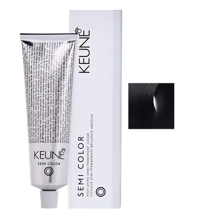 Imagem do produto Keune Semi Color 1 Preto - Coloração Semipermanente 60ml