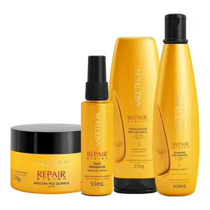 Imagem do produto Kit Aneethun Repair System Quarteto Pós-Química (4 Produtos)