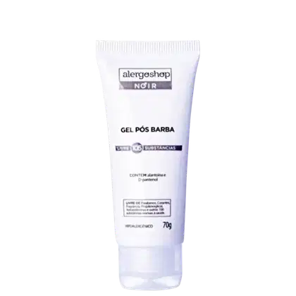 Imagem do produto Alergoshop Noir - Gel Pós Barba Gel Hipoalergênico 70g
