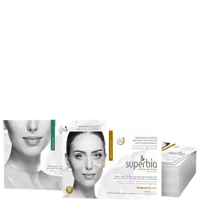 Imagem do produto Kit Supérbia Adesivos Antissinais Pescoço e Pequenas Áreas (2 Produtos)