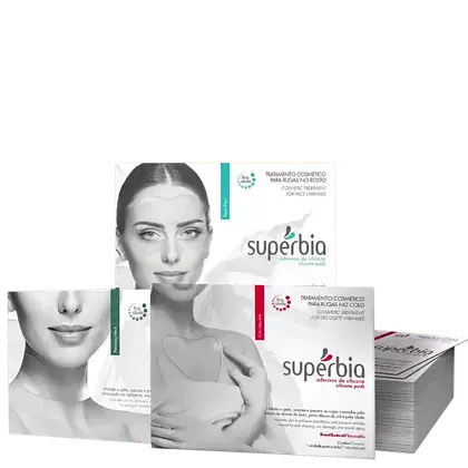 Imagem do produto Kit Supérbia Tratamento Redutor de Linhas Colo, Rosto e Pescoço (3 Produtos)