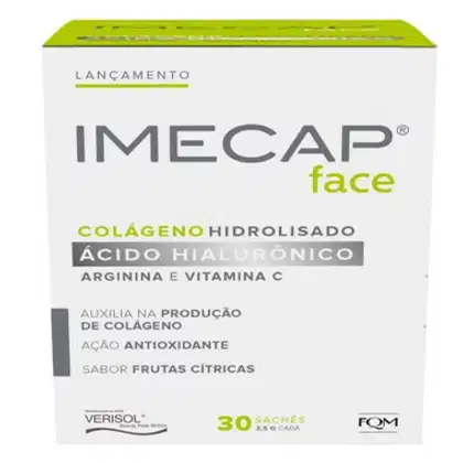 Imagem do produto Imecap Face Rejuvenecedor Ácido Hialurônico - Colágeno Hidrolisado (30 Sachês)