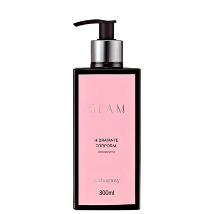 Loção Hidratante Corporal Mahogany Glam, 300ml.