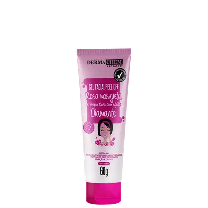 Imagem do produto Dermachem Gel Peel Off Rosa Mosqueta Argila Rosa 60g