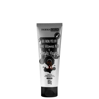 Imagem do produto Dermachem Gel Peel Off Pró Vitamina B5 e Argila Negra 60g