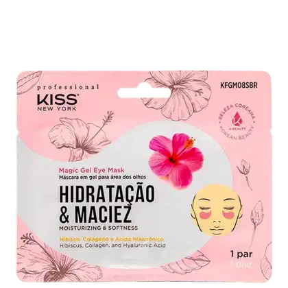Imagem do produto Kiss New York Magic Gel Hidratação & Maciez - Máscara para Área dos Olhos (2 Unidades)