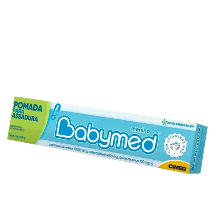 Imagem do produto Cimed Babymed Menino Azul - Pomada para Assadura 45g