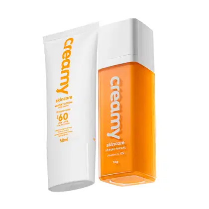 Imagem do produto Kit Creamy Vitamina C + Watery Lotion FPS 60 (2 Produtos)