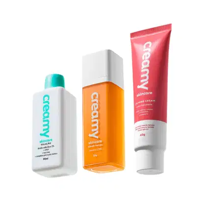 Imagem do produto Kit Creamy Vitamina C Salicílico Calming (3 Produtos)