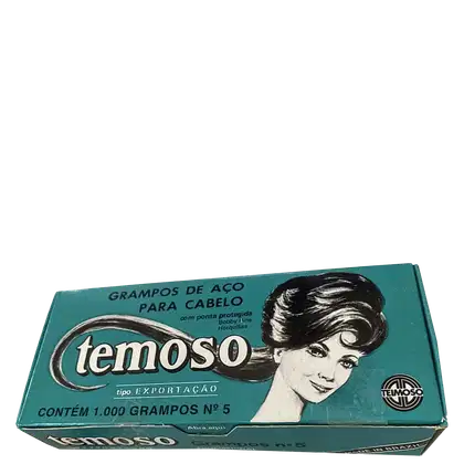 Imagem do produto Grampo Teimosão Nº 5 com 1000 Loiro - Teimoso - Temoso