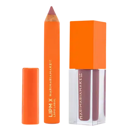 Imagem do produto Kit Mari Maria Makeup Lipmix Rose Nude (2 Produtos)