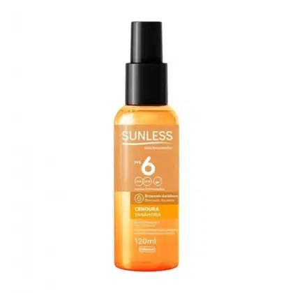 Imagem do produto OLEO BRONZEADOR SUNLESS CENOURA FPS06 120ML