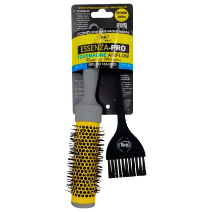 Imagem do produto Kit Riè Salon-Pro Essenza - Escova Profissional 64mm + Pincel para Aplicação de Tintura