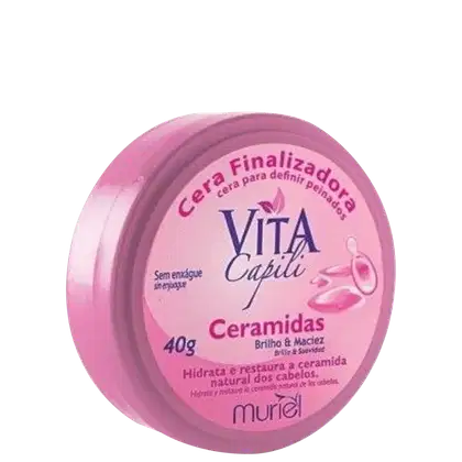 Imagem do produto CERA FINALIZADORA MURIEL VITA CAPILI 40G CERAMIDAS