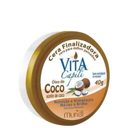 Imagem do produto CERA FINALIZADORA MURIEL VITA CAPILI 40G COCO