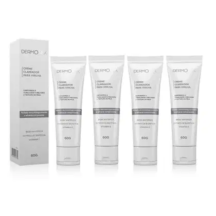 Imagem do produto Kit 4 Creme Clareador Intimo Para Virilha E Axila Dermosex