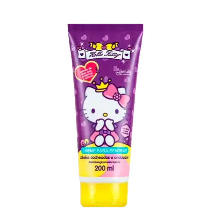 Imagem do produto Creme para Pentear Infantil Hello Kitty Cabelos cacheados e ondulados 200ml
