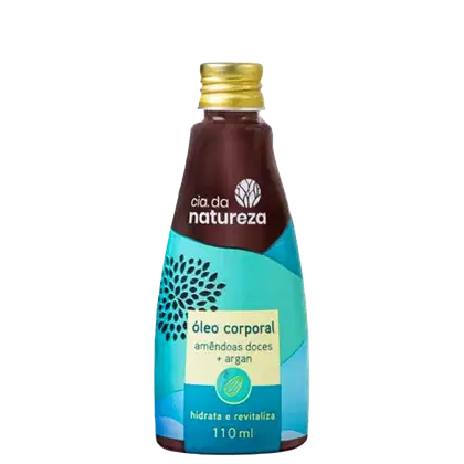 Imagem do produto Óleo Corporal Cia Da Natureza Amêndoas e Argan 100ml
