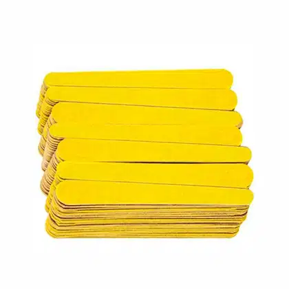 Imagem do produto Mini Lixa Para Unhas Descartável Santa Clara Canário c/144un