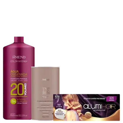 Imagem do produto Kit Amend Descoloração Profissional (3 Produtos)