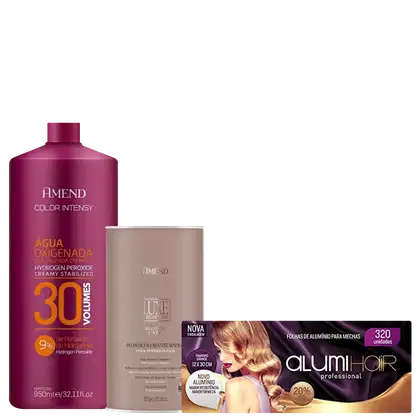 Imagem do produto Kit Amend Trio Descoloração Profissional (3 Produtos)