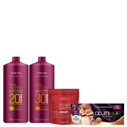 Imagem do produto Kit Amend Descoloração Profissional Completa (4 Produtos)