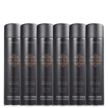 Imagem do produto Kit Amend Valorize Hair Spray Profissional Ultra Forte (6 Unidades)