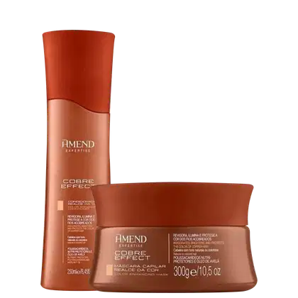 Imagem do produto Kit Amend Cobre Effect - Shampoo 250ml + Máscara Capilar 300g