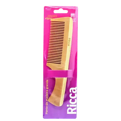 Imagem do produto Ricca Madeira Grande - Pente de Cabelo
