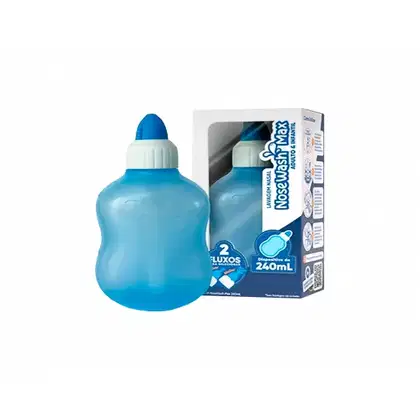 Imagem do produto Dispositivo Para Lavagem Nasal Nosewash Max Adulto/Infantil 240ml