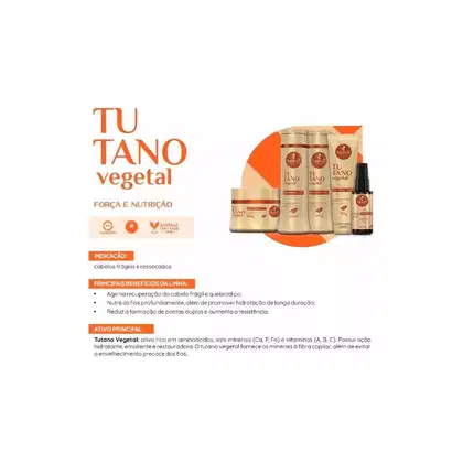 Imagem do produto Kit Haskell Cronograma Capilar Mandioca & Tutano & Bananeira (3 Produtos)
