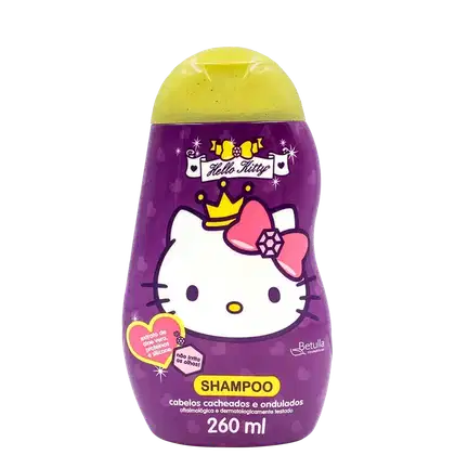 Imagem do produto Shampoo Infantil Hello Kitty Cabelos Cacheados E Ondulados 260Ml