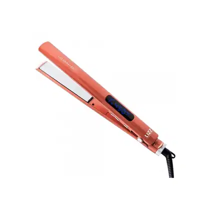 Chapinha Lizz Professional. Trata-se de um aparelho de cor laranja com detalhes brancos, com um display digital na parte superior. O texto "Lizz" está visível no corpo do aparelho.