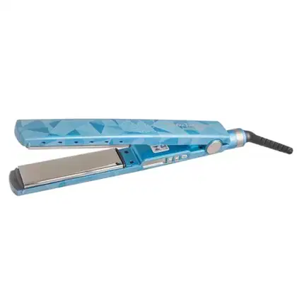 Imagem do produto Babyliss Pro Nano Titanium Vetro Azul 127V - Prancha de Cabelo