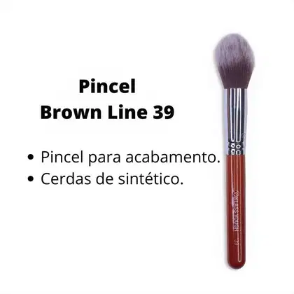 Imagem do produto Pincel Klass Vough Brown Line Para Acabamento 39