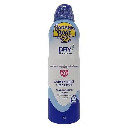 Imagem do produto Banana Boat Dry Balance FPS 50 - Protetor Solar em Spray 170g