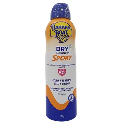 Imagem do produto Banana Boat Dry Balance Sport FPS 50 - Protetor Solar em Spray 170g